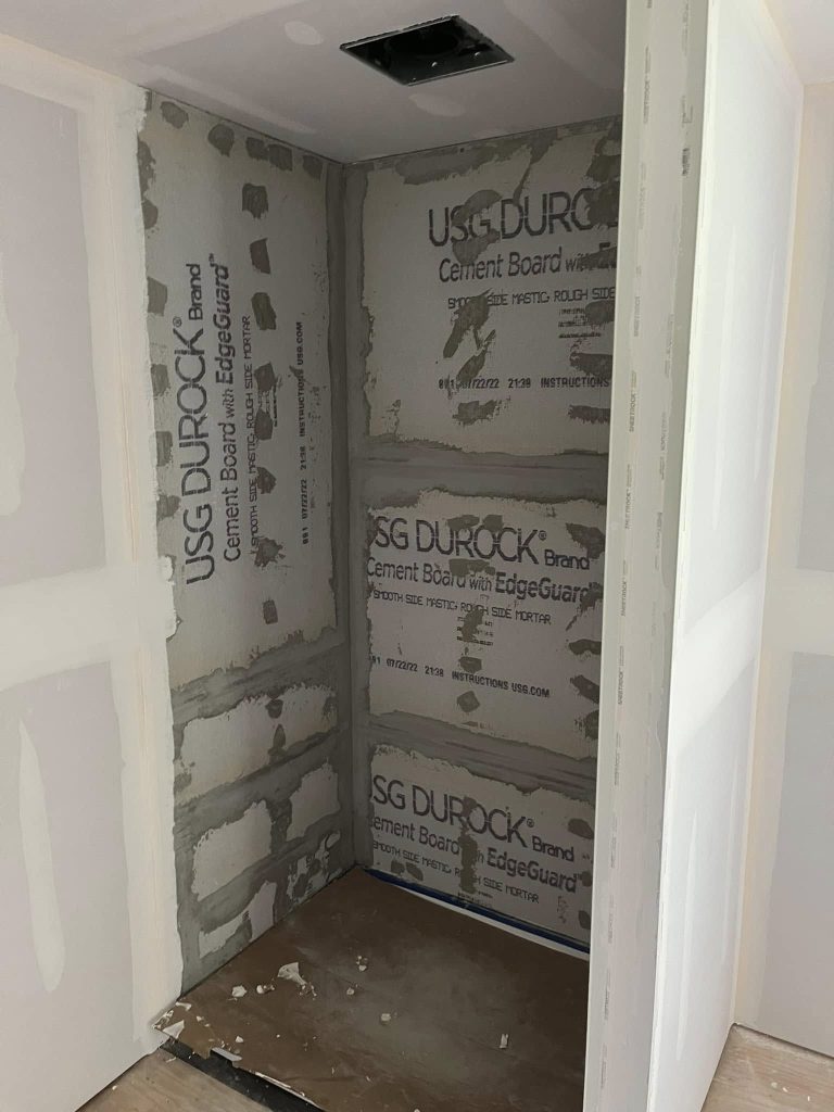 CUSTOM TILE SHOWER