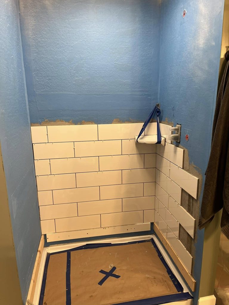 CUSTOM TILE SHOWER