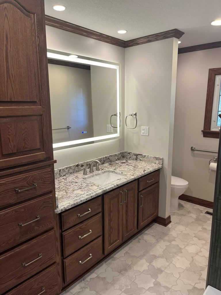 BAMBOO FOREST BATHROOM REMODEL
