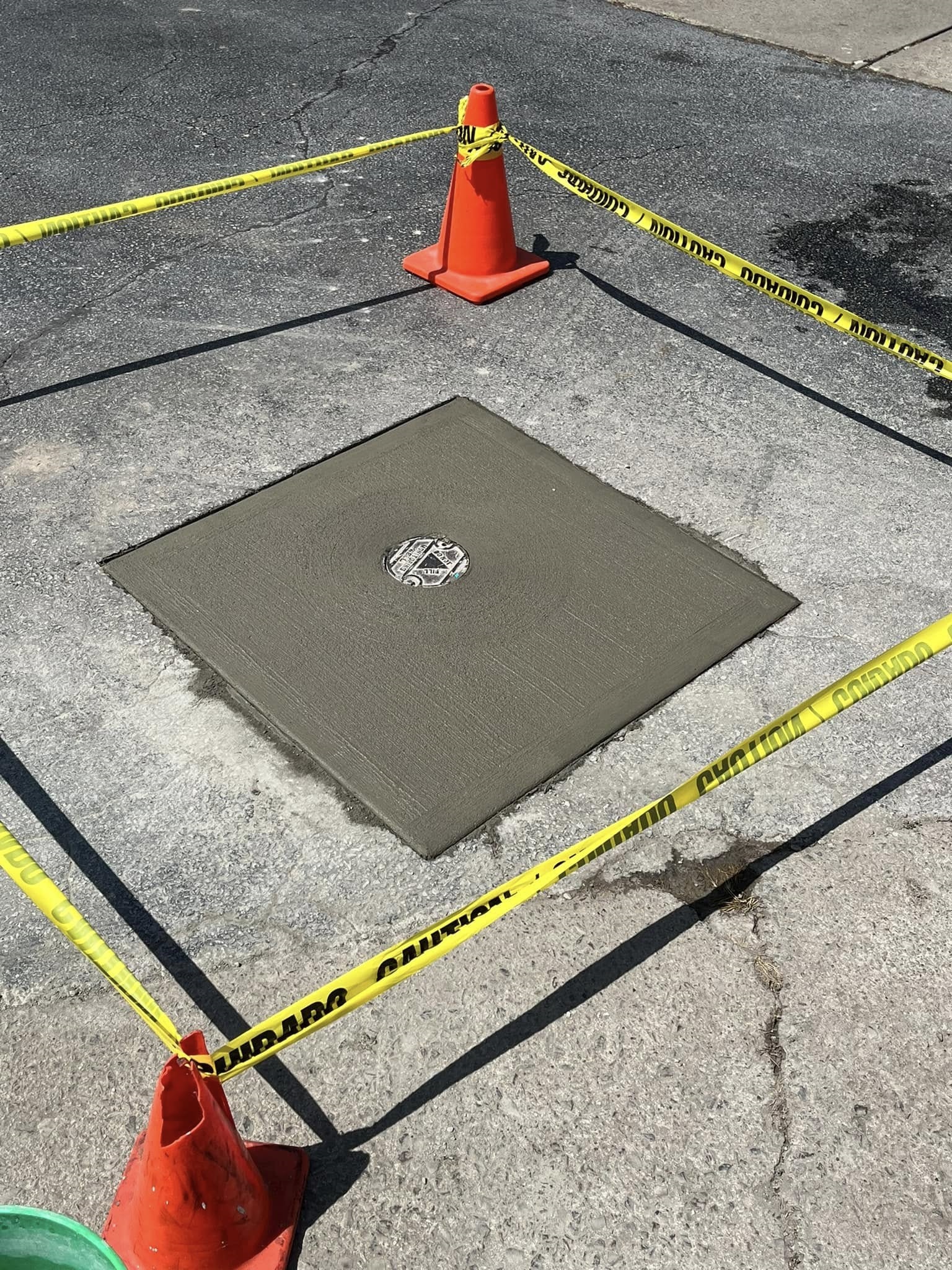 MONITORING WELL CONCRETE REPAIR